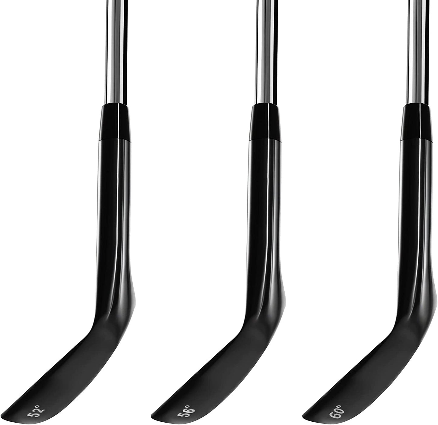 LAZRUS Premium Forged Golf Wedge Set for Men - 52, 56, 60 Degree Wedges + Milled Face for More Spin - Great Golf Gift