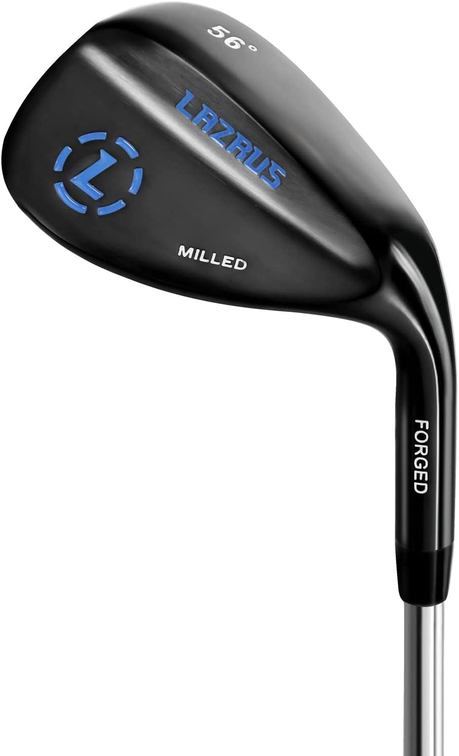 LAZRUS Premium Forged Golf Wedge Set for Men - 52, 56, 60 Degree Wedges + Milled Face for More Spin - Great Golf Gift