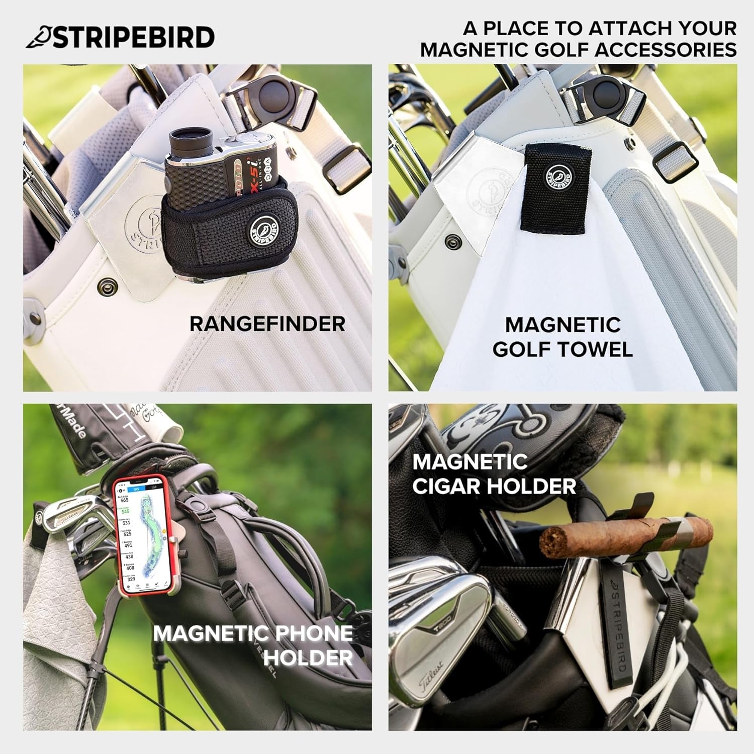 - Steel Hub for Golf Magnet Accessories - Metal Attachment for Golf Bag Magnet Products - Easily Access Magnetic Golf Accessories from Your Golf Bag
