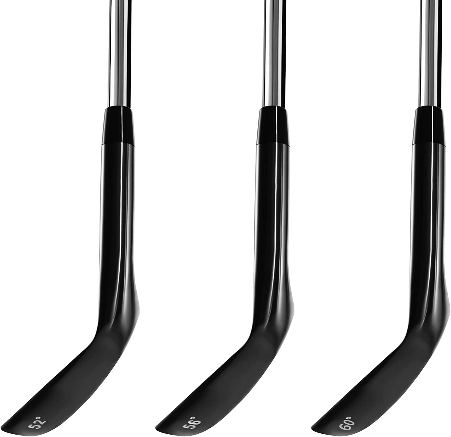 LAZRUS Premium Forged Golf Wedge Set for Men - 52, 56, 60 Degree Wedges + Milled Face for More Spin - Great Golf Gift